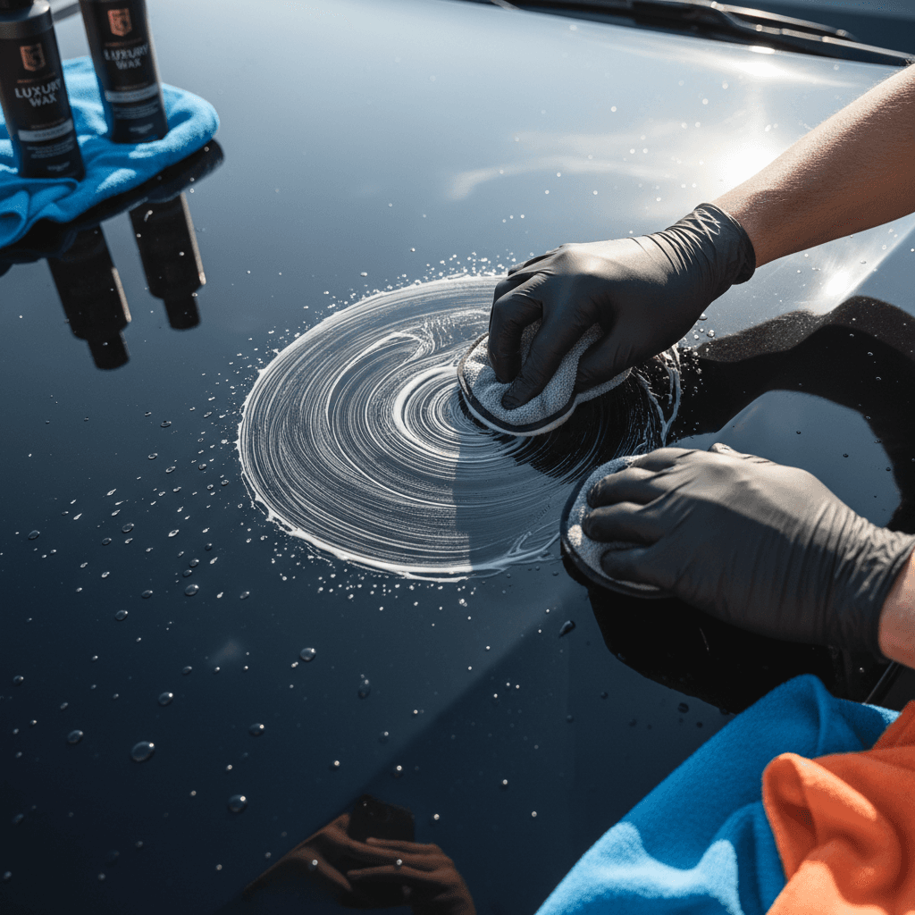 Paint protection and shine buffing detail